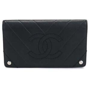 CHANEL Authentic Black Wallet